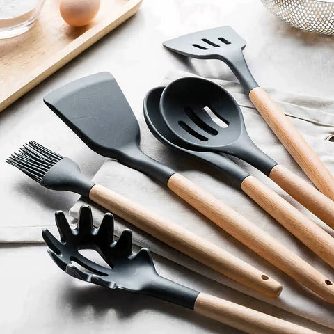 12-Piece Silicone Kitchen Utensil Set