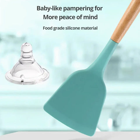 12-Piece Silicone Kitchen Utensil Set