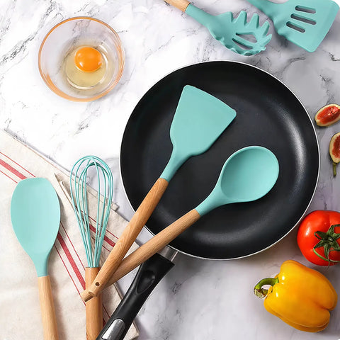 12-Piece Silicone Kitchen Utensil Set