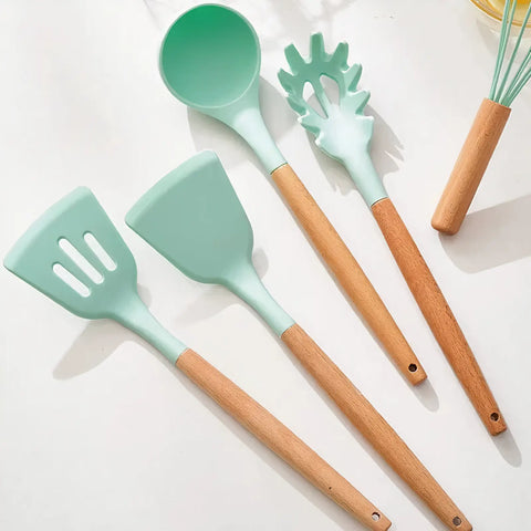 12-Piece Silicone Kitchen Utensil Set