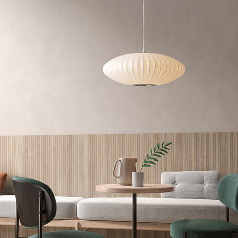Solaira – Silk Ceiling Light for Modern Interiors