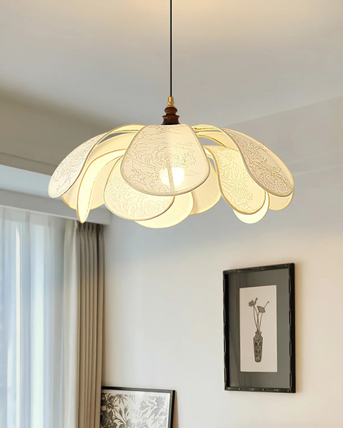 Floramira Pendant Light – Petal Layer Shade with Artistic Elegance