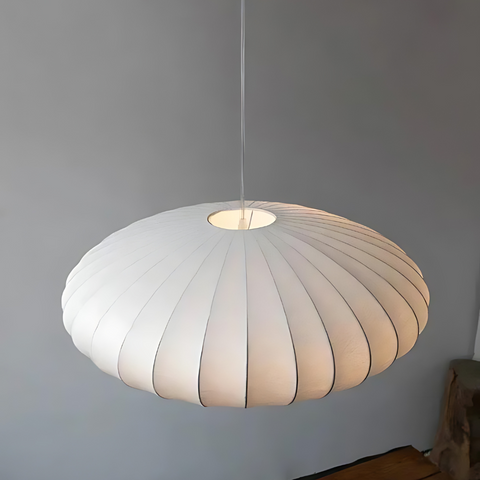 Solaira – Silk Ceiling Light for Modern Interiors