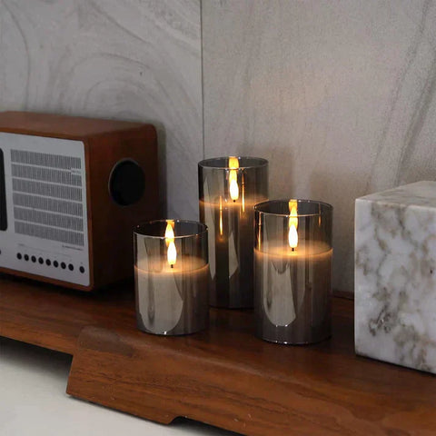 Moodix LED Candles – Realistic Flame Effect for Safe Ambient Lighting