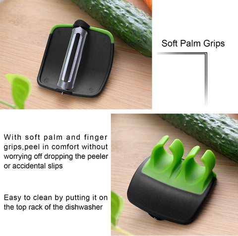 4-Piece Vegetable Peeler Set
