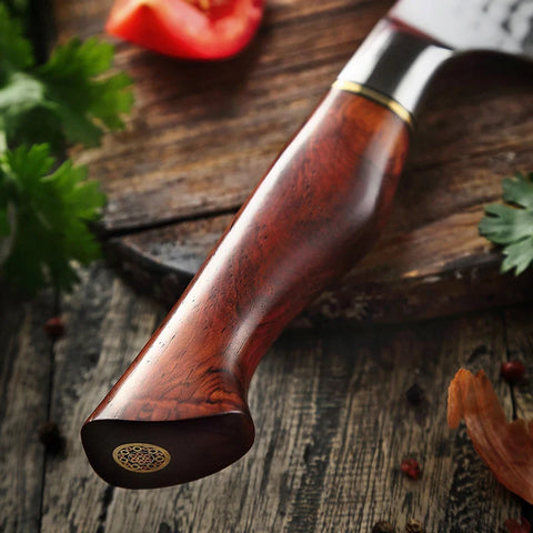 Master Series Slicing Knife – 73-Layer Powder Damascus Steel
