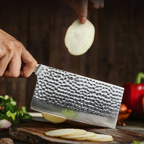 Master Series Slicing Knife – 73-Layer Powder Damascus Steel