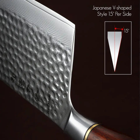 Master Series Slicing Knife – 73-Layer Powder Damascus Steel