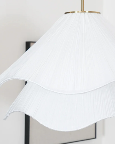 Florinea Pendant Ceiling Light – Petal Layer Elegance with a Soft Glow