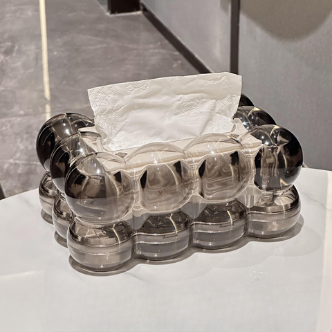 Sculptural Tissue Box Cover with a Touch of Modern Elegance