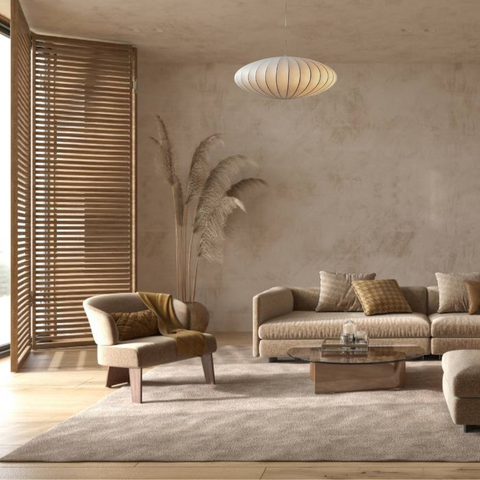 Solaira – Silk Ceiling Light for Modern Interiors