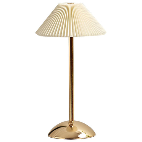 AluBrite – Rechargeable Aluminium LED Umbrella Lamp with Touch Dimmer