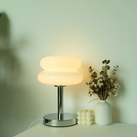 Macaron-Inspired Table Lamp – Elegant Glass Lamp for Vibrant Room Ambiance