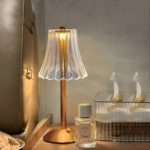 EleGlow – Vintage-Inspired Cordless Table Lamp with Adjustable Light
