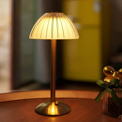 EleGlow – Vintage-Inspired Cordless Table Lamp with Adjustable Light