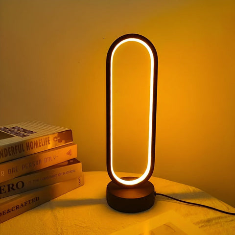 Oval Table Lamp – Dimmable Flicker-Free LED Light