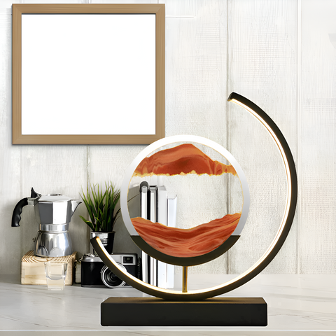 Sand Glow – App-Controlled LED Sand Lamp with Remote & 3 Color Settings