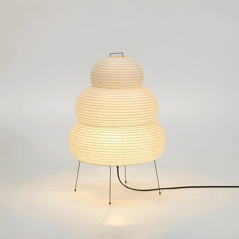 Zen Glow – Japanese-Inspired Rice Paper Floor Lamp with Adjustable Light