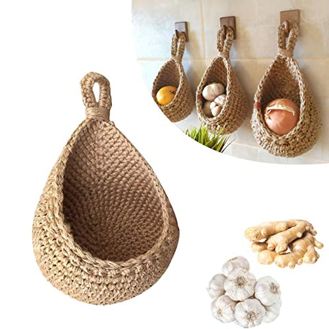 Hanging Cotton Yarn Wall Baskets