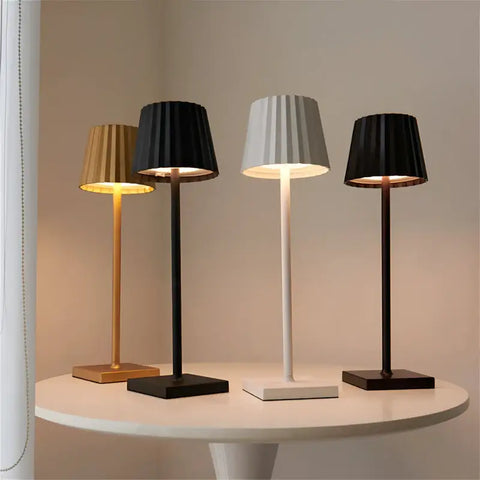 FlexiGlow Rechargeable LED Table Lamp – Cordless & Dimmable