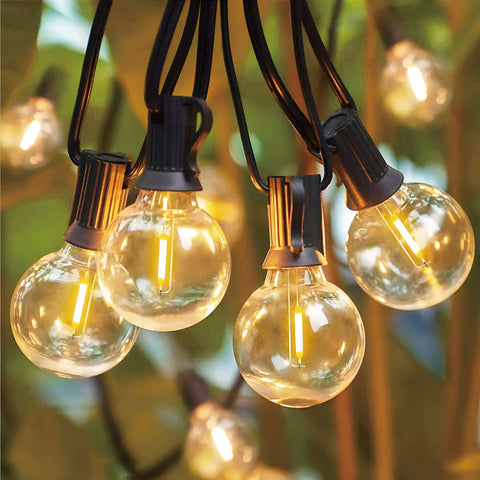 LED Outdoor String Lights – Waterproof Globe Patio Lighting