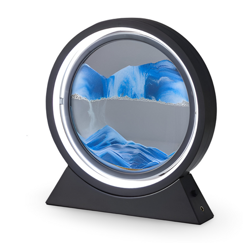 Sands of Time – Rotating Sand Art LED Table Lamp