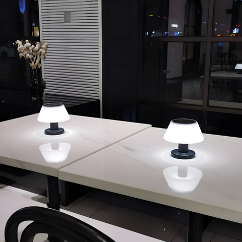 TinySolar Wireless Lamp – Solar Powered Table Light for Stylish Indoor & Outdoor Use