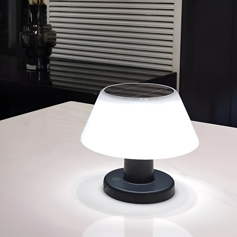 TinySolar Wireless Lamp – Solar Powered Table Light for Stylish Indoor & Outdoor Use