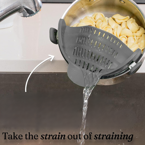 Silicone Clip-On Strainer