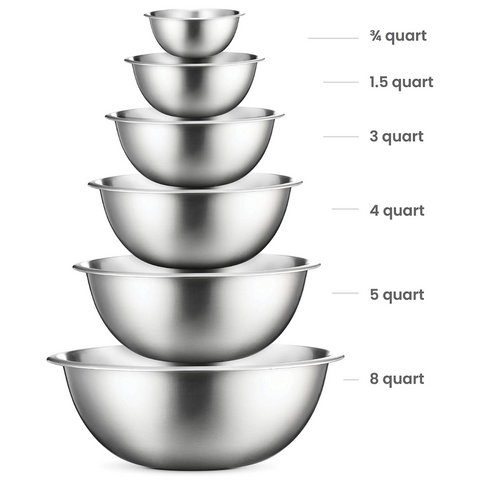 Stainless Steel Mixing Bowls Set