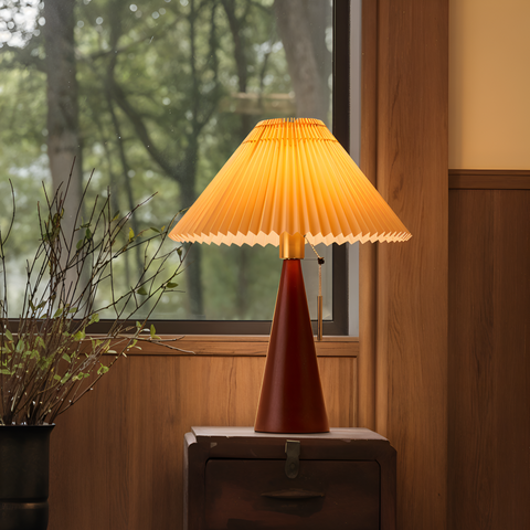 Mantle Touch Lamp – Portable Rechargeable Table Light with Dimmable LED