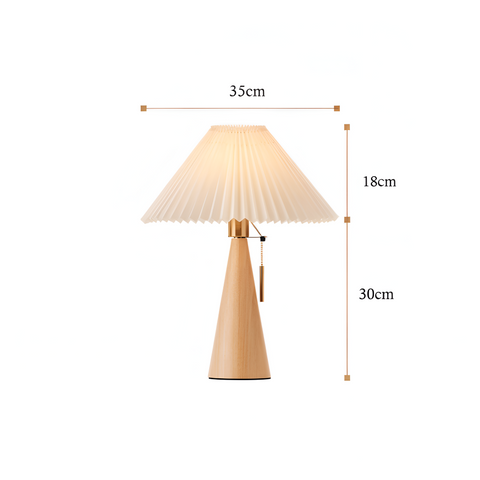 Mantle Touch Lamp – Portable Rechargeable Table Light with Dimmable LED