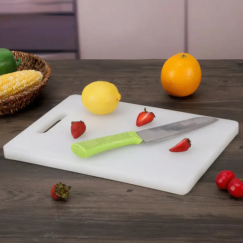 Plastic Chopping Board – White