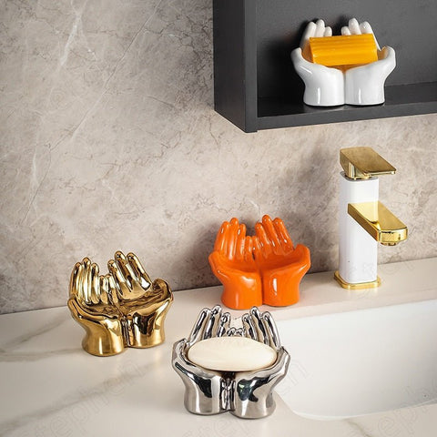 Elegant Ceramic Soap Dish – Stylish & Practical