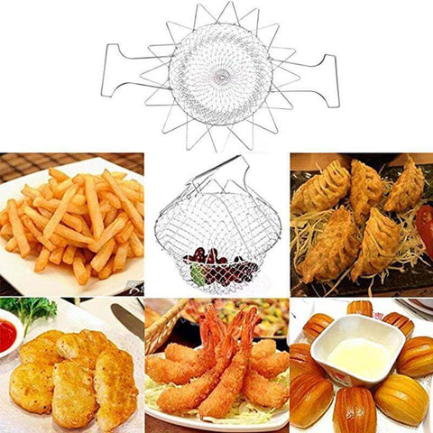 Chef Basket - Foldable Multifunctional Draining Basket