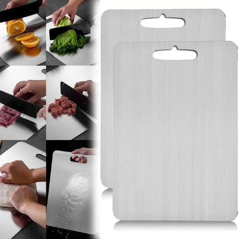 Titanium Stainless Steel Cutting Board