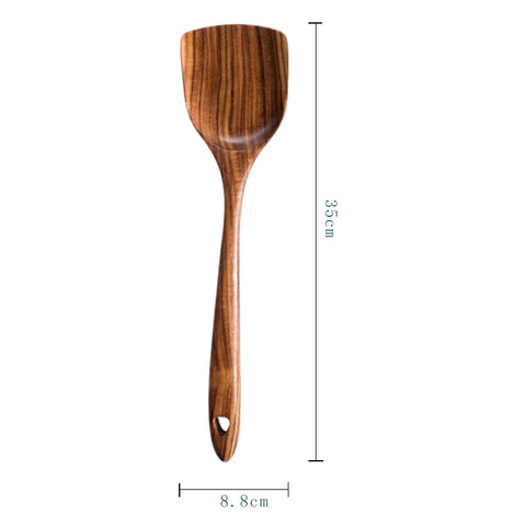 Premium 7-Piece Wooden Kitchen Utensil Set
