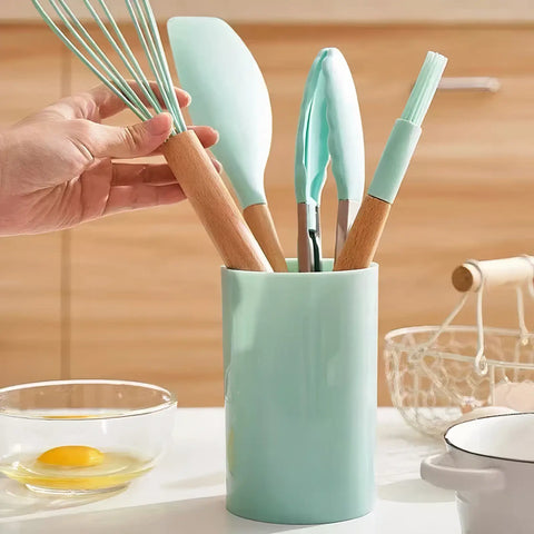 12-Piece Silicone Kitchen Utensil Set
