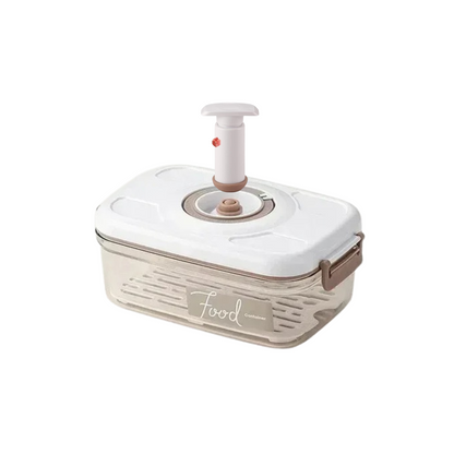 Vacuum-Sealing Food Storage with Pump