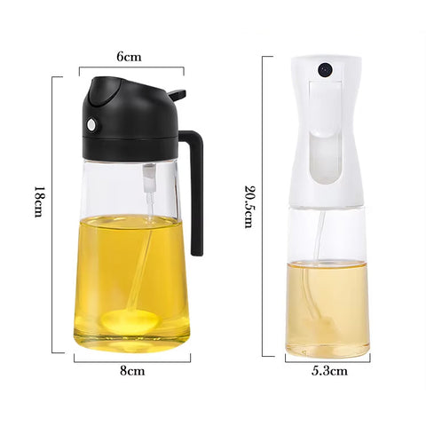 2-in-1 Cooking Oil Sprayer and Pour Bottle
