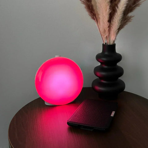 Luxury Alarm Clock Lamp with Sunrise Simulation and Soothing Mood Lighting