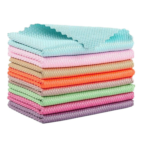 5Pcs kitchen cleaning towel anti-grease wiping rags blxck norway™