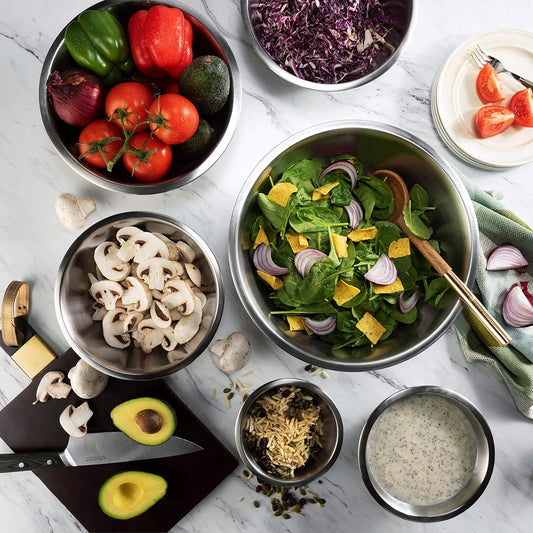 Stainless Steel Mixing Bowls Set