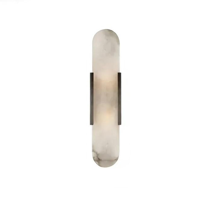 Marble Wall Sconce – Modern Ambient Stone Light