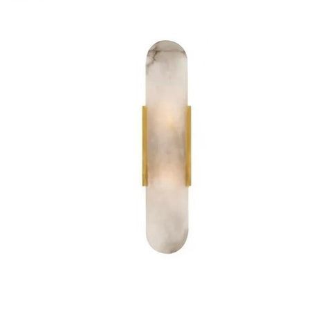 Marble Wall Sconce – Modern Ambient Stone Light