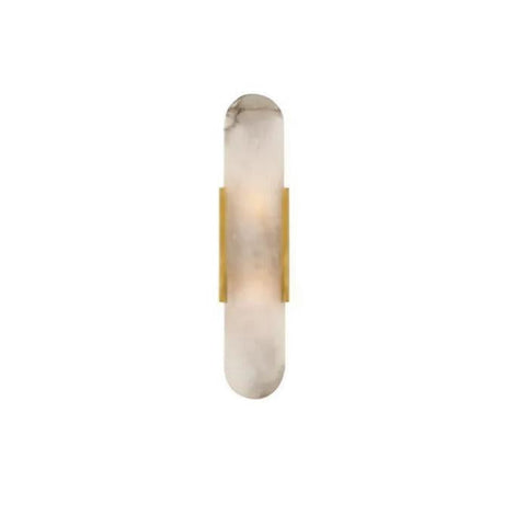 Marble Wall Sconce – Modern Ambient Stone Light