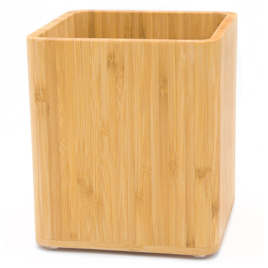Premium Bamboo Utensil Holder.