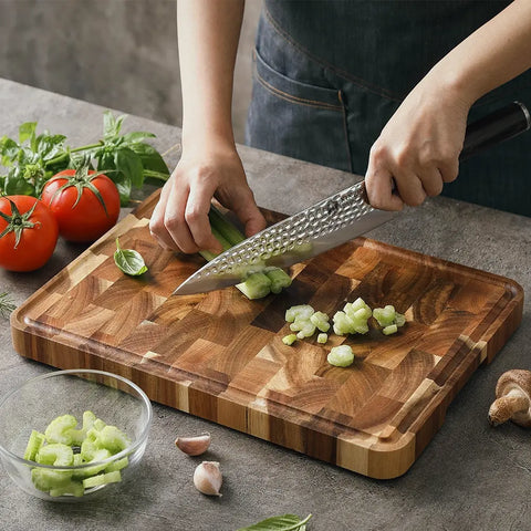 Acacia Wood Cutting Board – 35x25cm