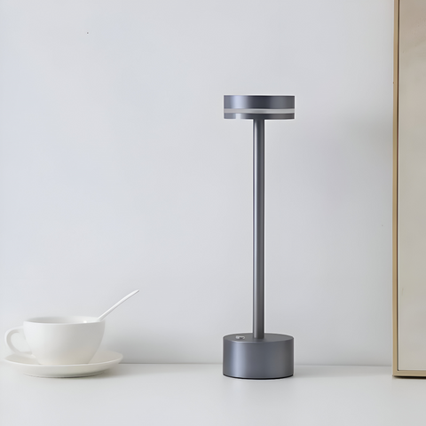 Mantle Touch Lamp – Portable Rechargeable Table Light with Dimmable LED