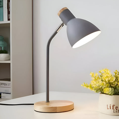 Nordic-Inspired Adjustable LED Table Lamp – Eye-Friendly Lighting for Reading & Living Rooms